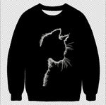 Christmas Pink and Black Unisex Polyester Sweatshirt Plus Size Youth to 6XL - Teleplus