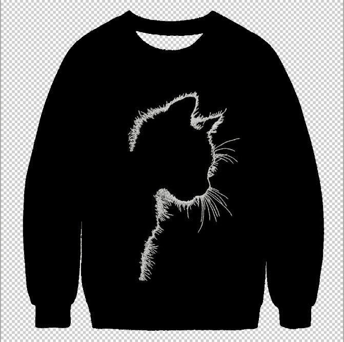 Christmas Pink and Black Unisex Polyester Sweatshirt Plus Size Youth to 6XL - Teleplus