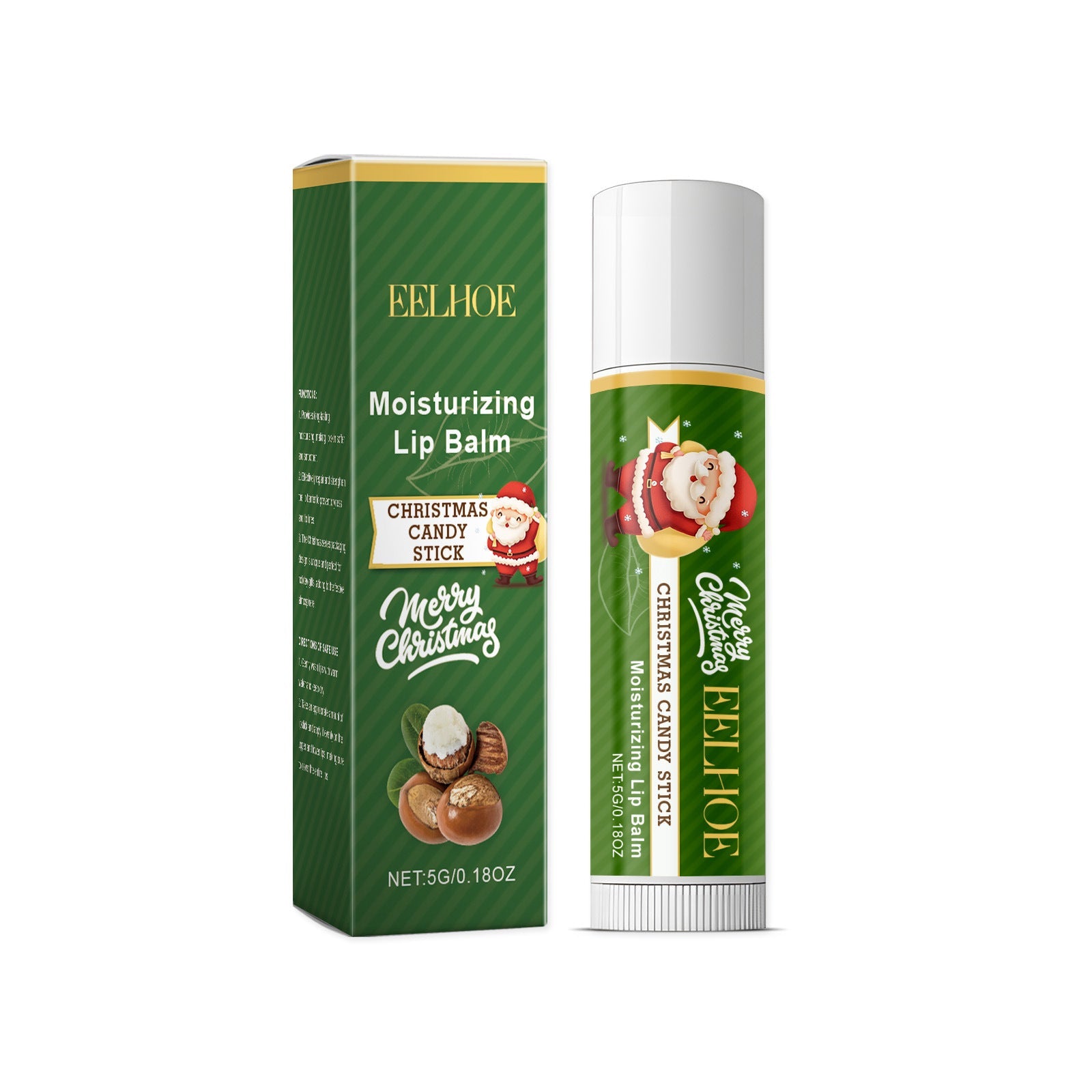 Christmas Series Lipstick Mild Nourishing Moisturizing with Beeswax - Teleplus Moisturizer christmas series lipstick