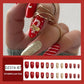 Christmas Wear Fake Nails Sticker - Cartoon Nail Art - Teleplus for christmas wear fake nails nail sticker