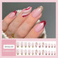 Christmas Wear Fake Nails Sticker - Cartoon Nail Art - Teleplus for christmas wear fake nails nail sticker