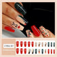 Christmas Wear Fake Nails Sticker - Cartoon Nail Art - Teleplus for christmas wear fake nails nail sticker