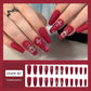 Christmas Wear Fake Nails Sticker - Cartoon Nail Art - Teleplus for christmas wear fake nails nail sticker