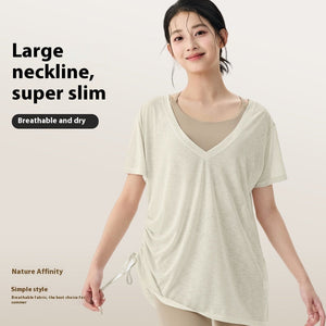 Cirrus Blue Mint Gray Pleated Slim Fit Dress Skirt with Silk Polyester - Teleplus