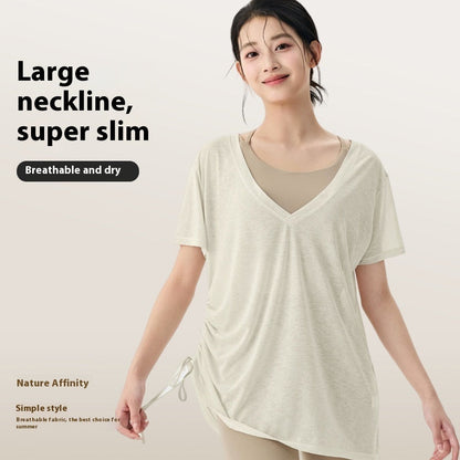 Cirrus Blue Mint Gray Pleated Slim Fit Dress Skirt with Silk Polyester - Teleplus