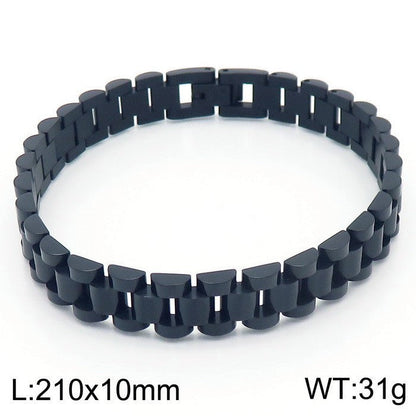 Classic Fashion Men’s Personality Fashion Titanium Steel Bracelet - Classic Fashion Men’s Titanium Steel Bracelet