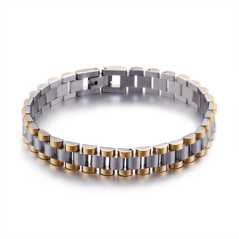 Classic Fashion Men’s Personality Fashion Titanium Steel Bracelet - Classic Fashion Men’s Titanium Steel Bracelet