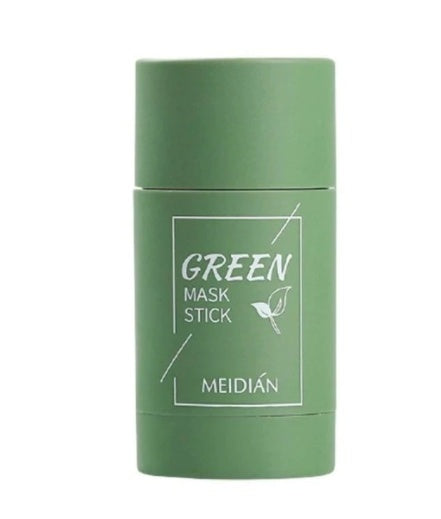 Cleansing Green Tea Mask Clay Stick Oil Control Anti-Acne Whitening Seaweed Mask Skin Care - Cleansing Green Tea Mask: