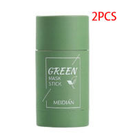 Cleansing Green Tea Mask Clay Stick Oil Control Anti-Acne Whitening Seaweed Mask Skin Care - Cleansing Green Tea Mask: