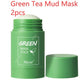 Cleansing Green Tea Mask Clay Stick Oil Control Anti-Acne Whitening Seaweed Mask Skin Care - Cleansing Green Tea Mask: