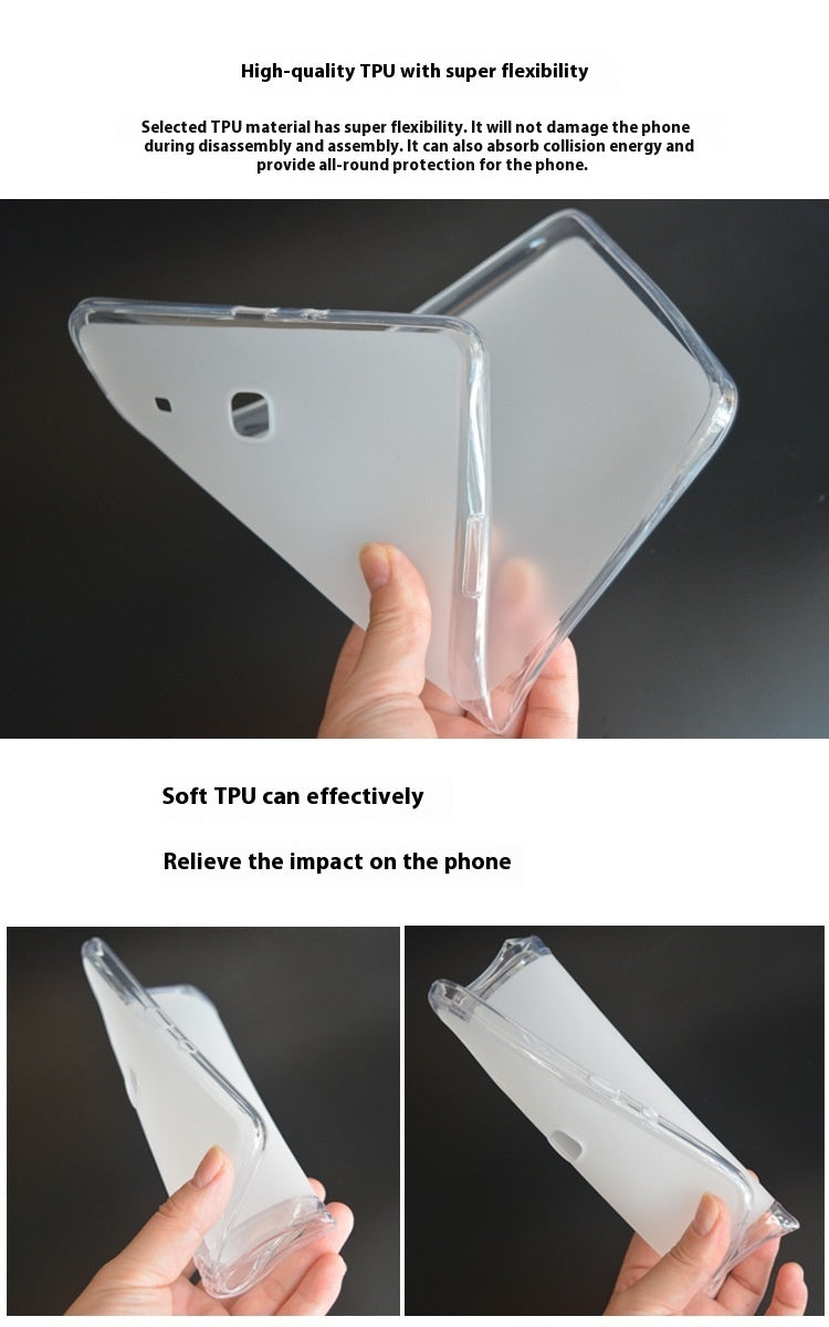 Clear Silicone TPU Phone Case Slim Protective Shockproof Cover - Teleplus