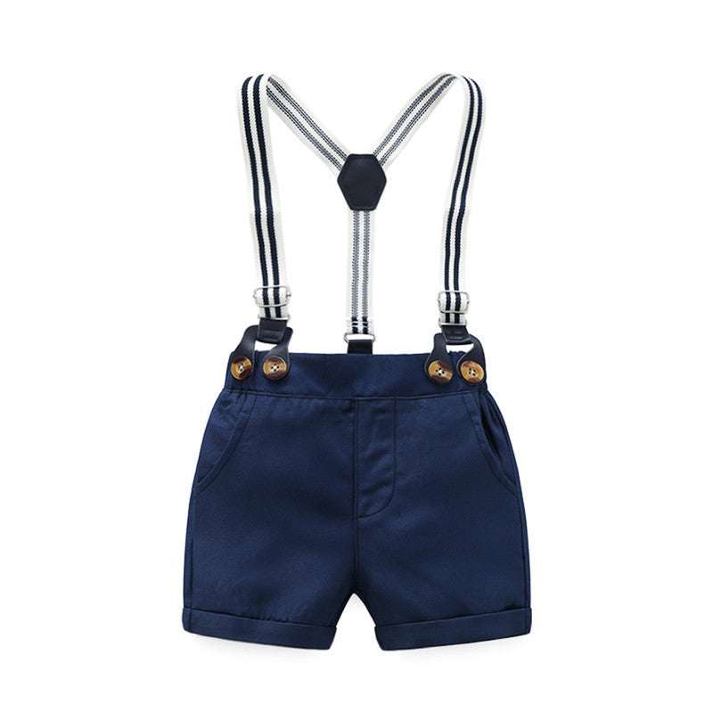 Climbing Clothes For Boys Gentlemen Romper Infant Clothes - Tiny Gentlemen in Climbing Rompers Adventure Awaits