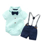 Climbing Clothes For Boys Gentlemen Romper Infant Clothes - Tiny Gentlemen in Climbing Rompers Adventure Awaits