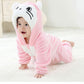 Clothes For Babies Autumn 3-year-old Baby Animal Jumpsuit Flannel Romper European And American Children’s Wear