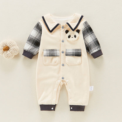 Clothes For Babies Spring And Autumn Male And Female Baby Newborn Jumpsuit Super Cute - Cute Baby Jumpsuit for Spring