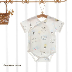 Short Sleeve Baby Sleeping Bag with Lions for United States CHF - Rompers Tiny Summer Adventures united states chf