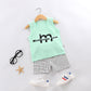 Clothes For Babies Suspenders Cotton Sleeveless Two-piece Suit - Baby Suspenders That Say I’m Stylish and Adorable