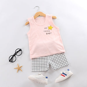Kids Cotton Pullover with Cartoon Characters for United States Shipping - Baby Suspenders That Say I’m Stylish