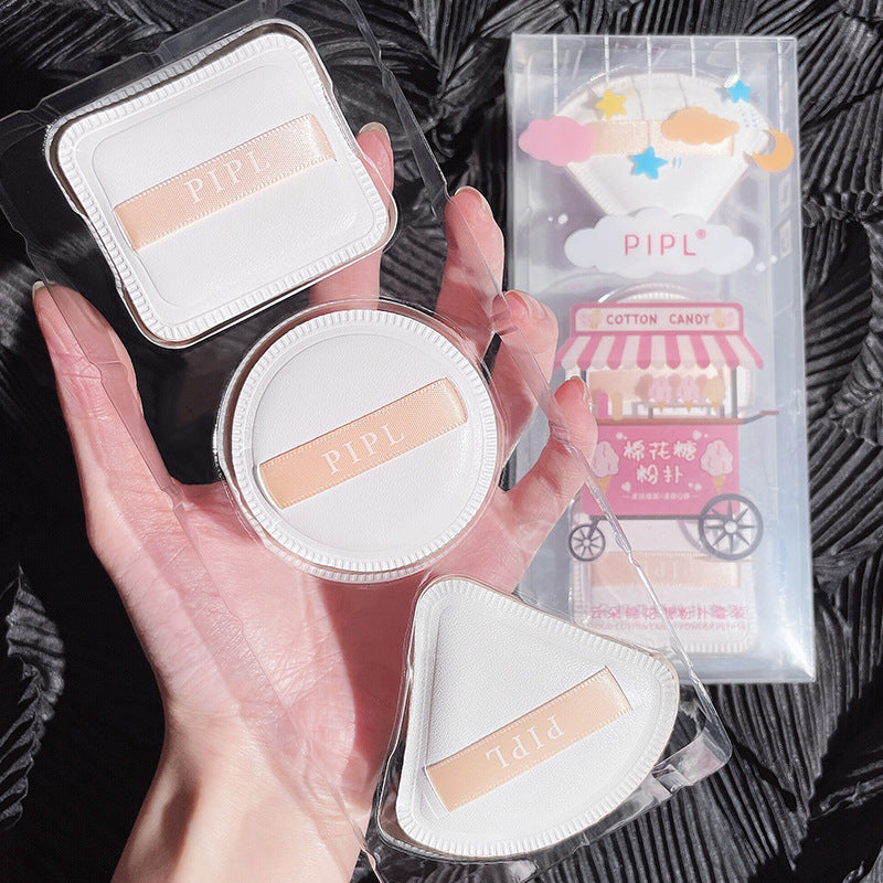 Cloud Marshmallow Puff Set for Super Soft Foundation and Makeup - Fluff Up Your Face with cloud marshmallow puff set