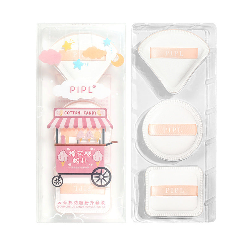 Cloud Marshmallow Puff Set for Super Soft Foundation and Makeup - Fluff Up Your Face with cloud marshmallow puff set