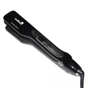 Clrlife Steam Hair Brush with Titanium Ceramic Plates and LCD Display - clrlife steam hair brush titanium ceramic