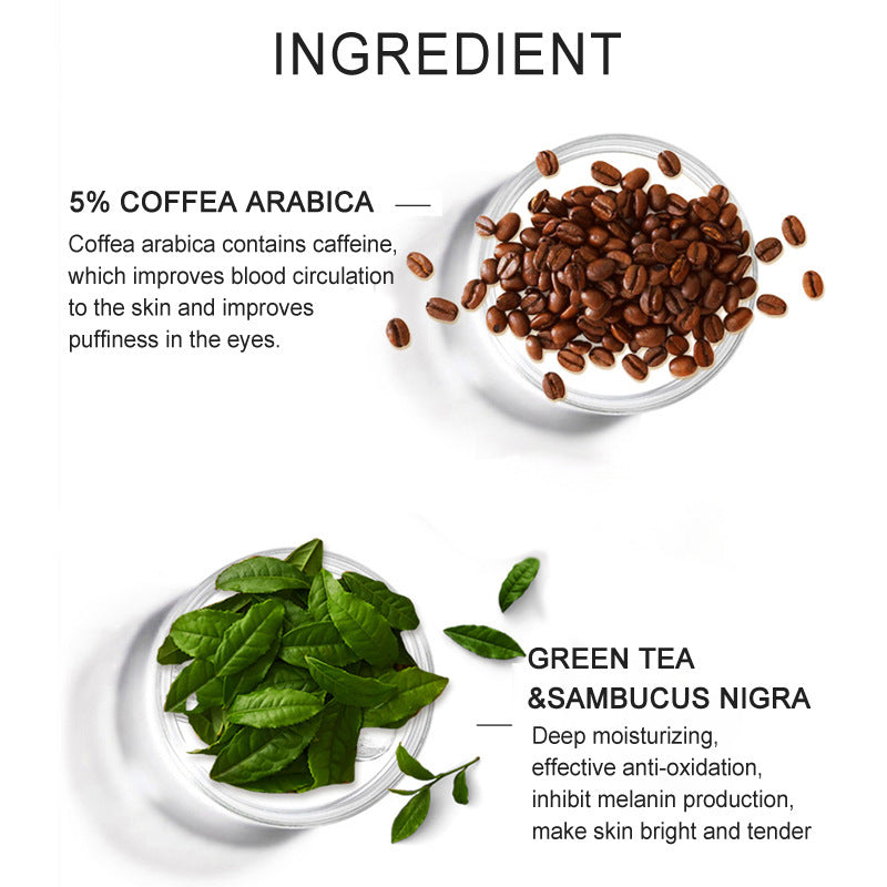 Coffee Brightening and Hydrating Skin Care Solution for Lightening Softening - Teleplus coffee brightening eye care