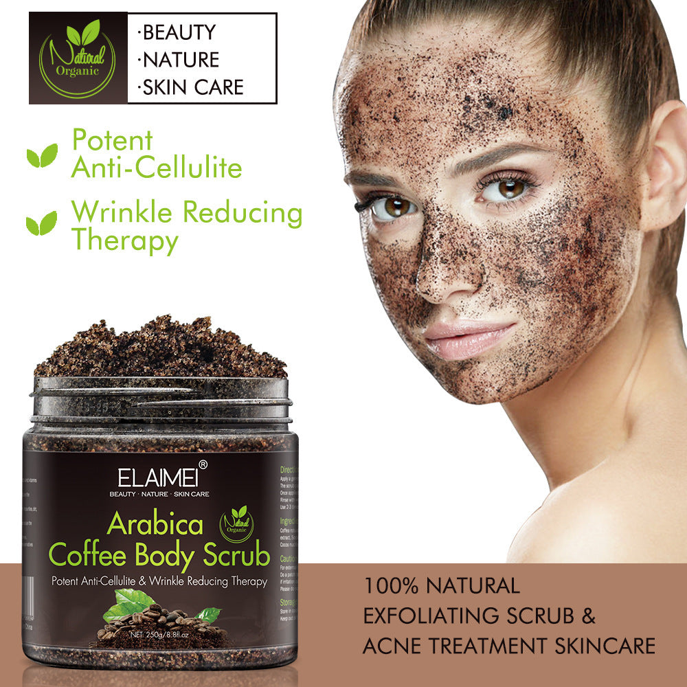 Coffee scrub exfoliating body scrub - Wake Up Your Skin with Our Coffee Scrub Magic