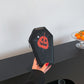 Coffin Bag Fashion with Polyester Lining and Soft PU Upper - for Ghoulishly Chic Coin Storage coffin bag fashion