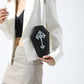 Coffin Bag Fashion with Polyester Lining and Soft PU Upper - for Ghoulishly Chic Coin Storage coffin bag fashion