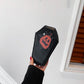 Coffin Bag Fashion with Polyester Lining and Soft PU Upper - for Ghoulishly Chic Coin Storage coffin bag fashion