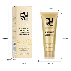 Hydrating Hair Mask for Frizzy Restoration Soft Repair 70ml - Coke Fluffy Fabulous Locks coke hair restoration soft