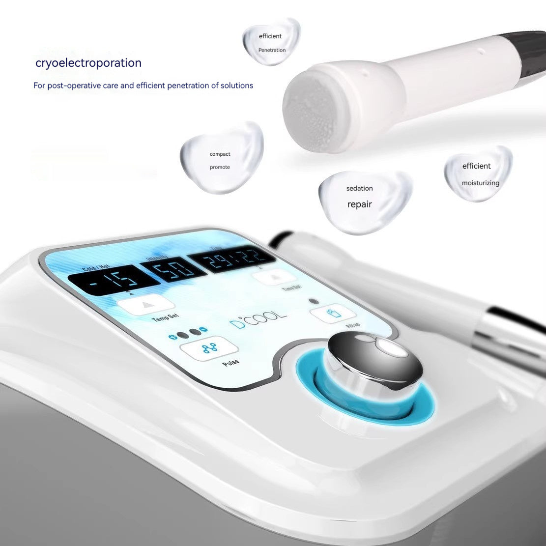 Cold Therapy Device Facial Ion Shrink Pores Ice Guide Ice Compress - Chill Out with the Cold Therapy Device for Shrink