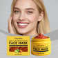 Collagen Clay Face Mask with Lemon and Valleya Extract for Glowing Skin