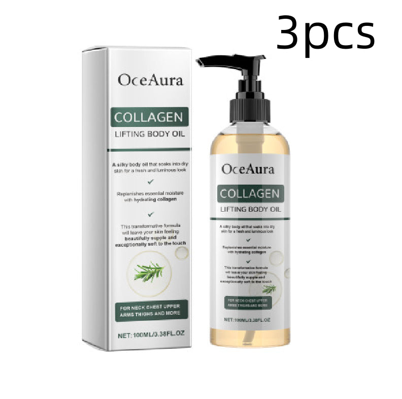 Collagen Firming Body Oil for Smooth Hydrated Skin 100 ml - body oil collagen firming care product