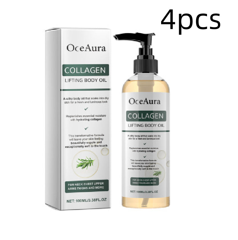 Collagen Firming Body Oil for Smooth Hydrated Skin 100 ml - body oil collagen firming care product