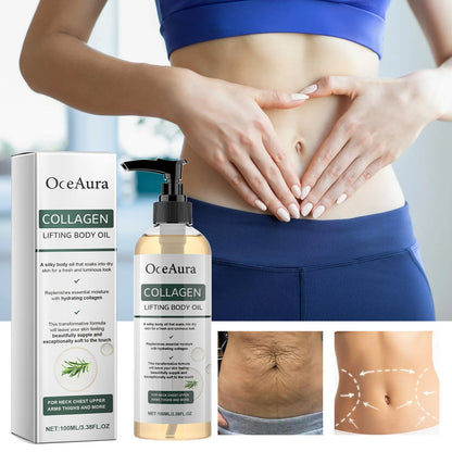 Collagen Firming Body Oil for Smooth Hydrated Skin 100 ml - body oil collagen firming care product