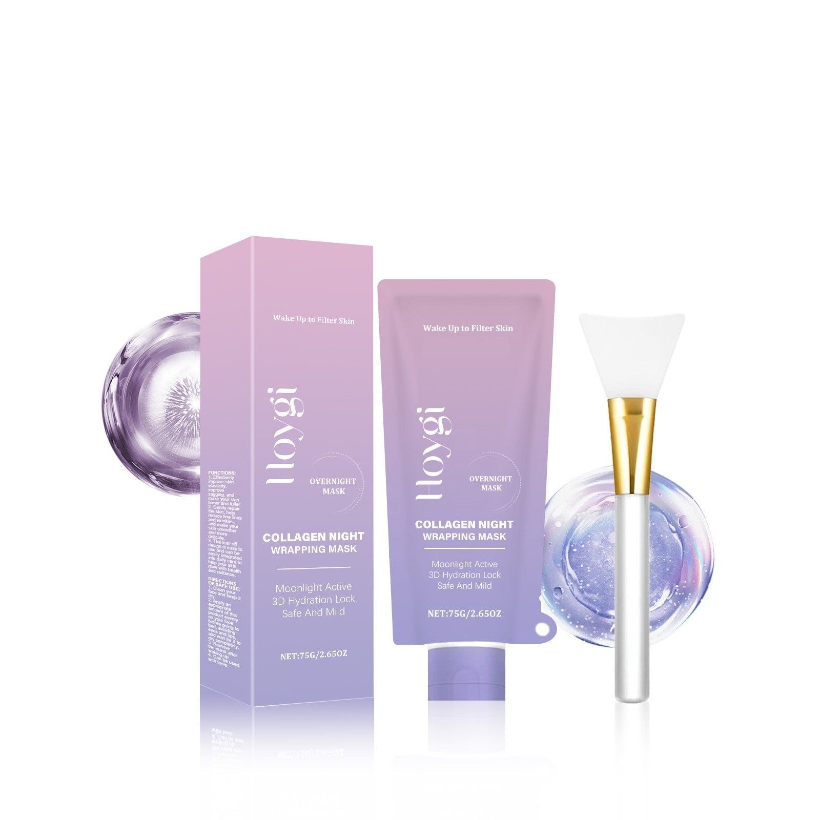 Collagen Moisturizing Tear Facial Mask for Hydrating Skin - collagen moisturizing tear facial mask