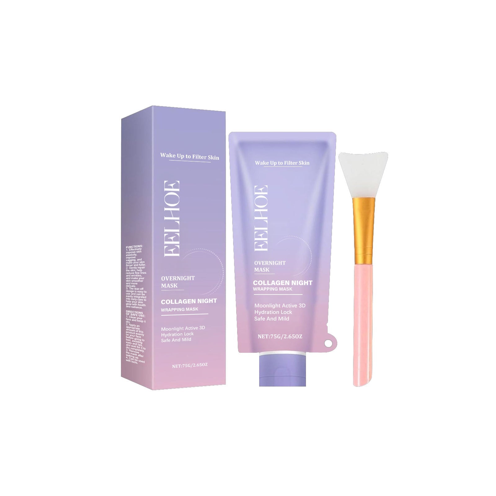 Collagen Moisturizing Tear Facial Mask for Hydrating Skin - collagen moisturizing tear facial mask