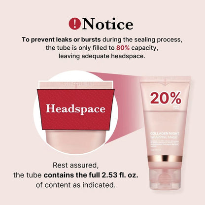 Collagen Smear Mask for Universal Skin Repair 75ml - collagen smear mask repair applicable skin type