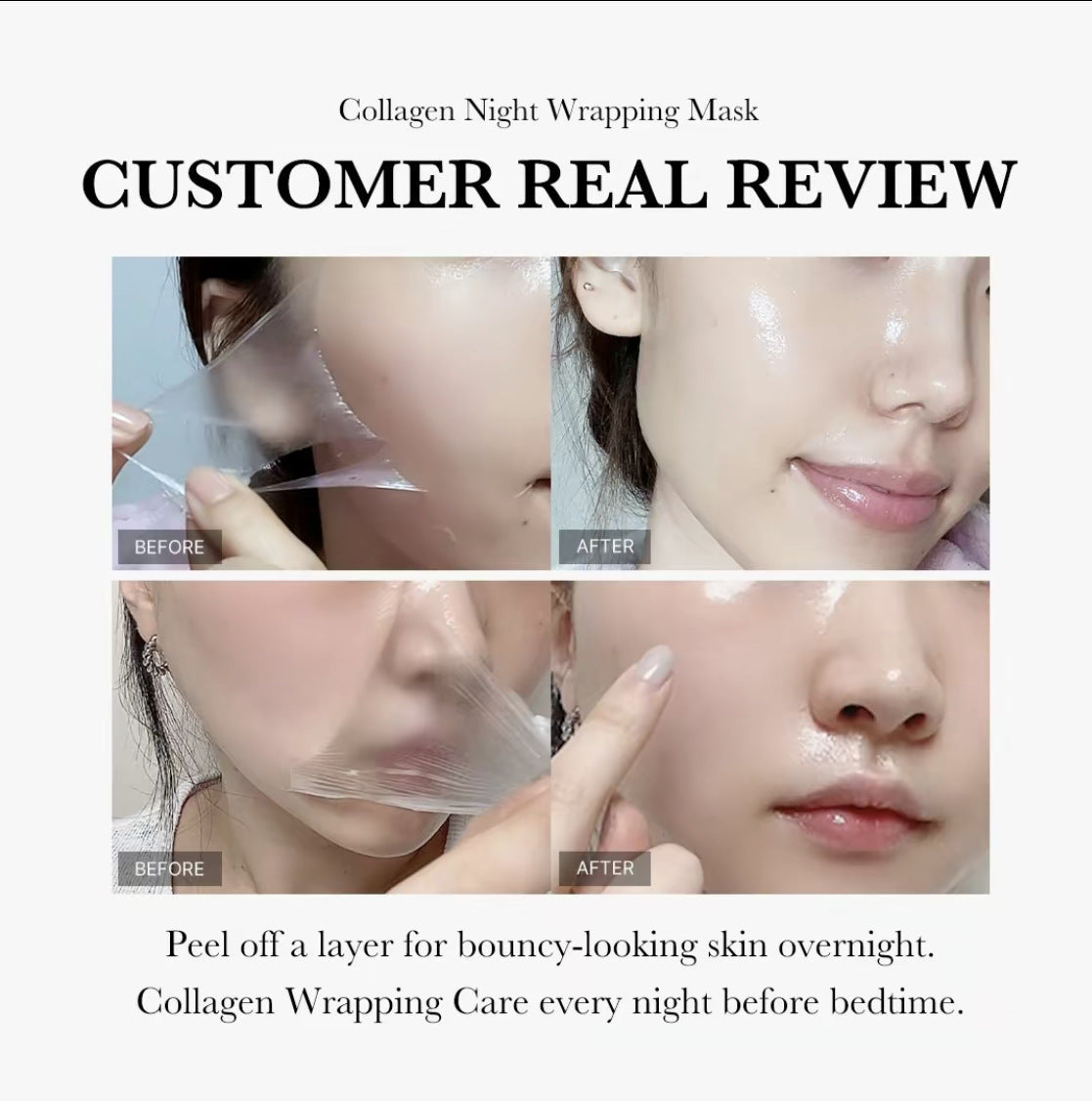 Collagen Smear Mask for Universal Skin Repair 75ml - collagen smear mask repair applicable skin type