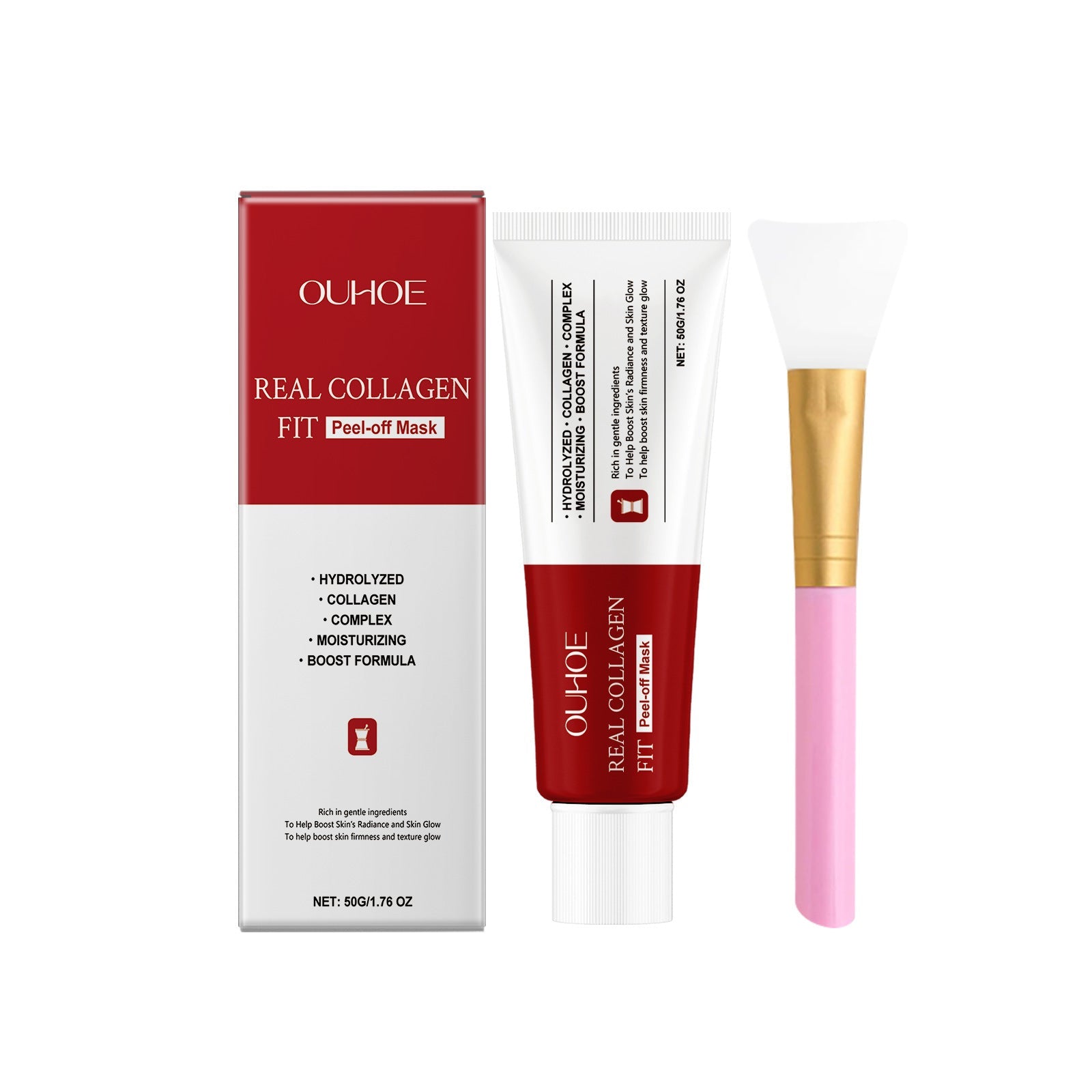 Collagen Tearing Mask with Hyaluronic Acid for Nourishing Skin Care - collagen tearing mask nourishing