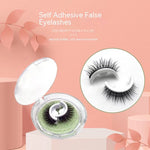 Color Crystal False Eyelashes Box for Natural-Looking Eyelash Styles - Teleplus Natural Look false eyelashes natural