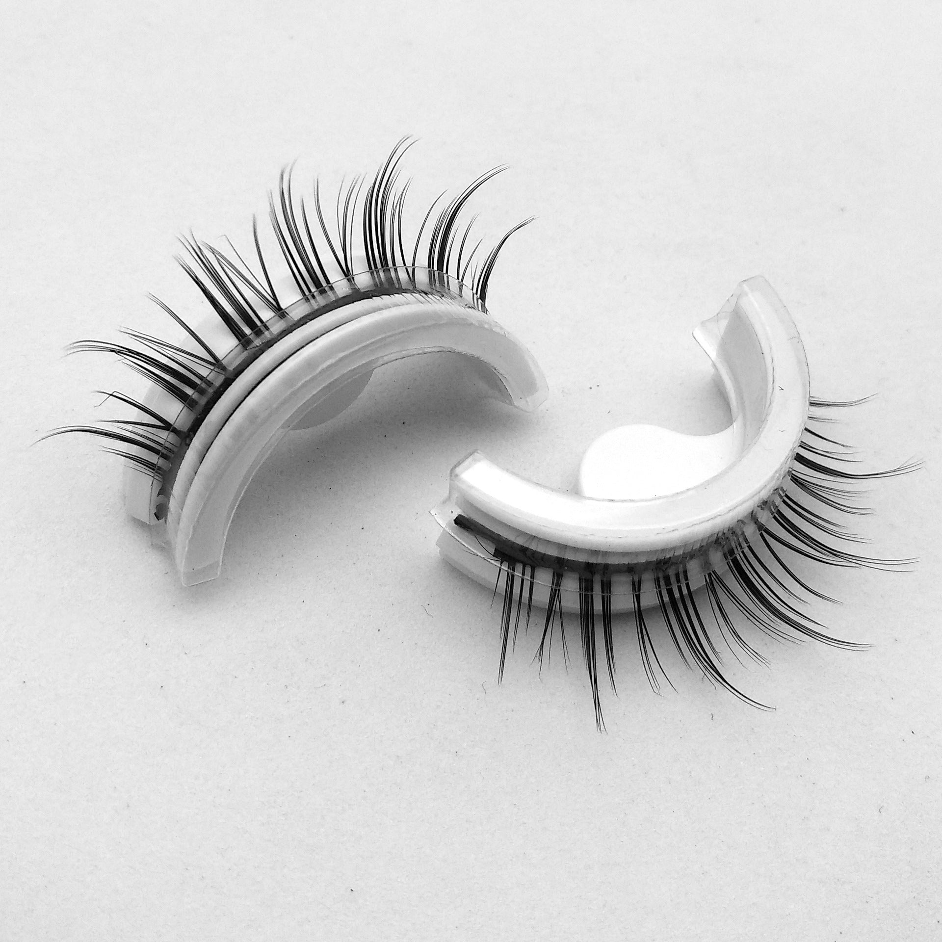 Color Crystal False Eyelashes Box for Natural-Looking Eyelash Styles - Teleplus Natural Look false eyelashes natural