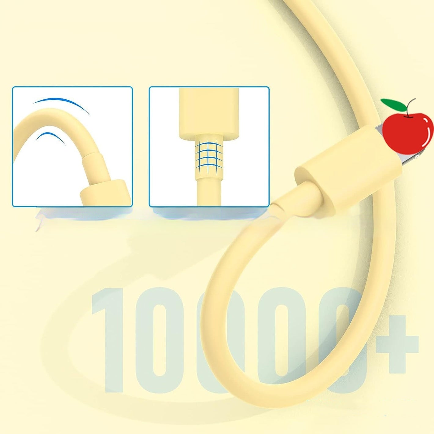 Color Data Cable for Fast Charging Lightning in the United States - Cable: Style and No Breaks! color data cable united