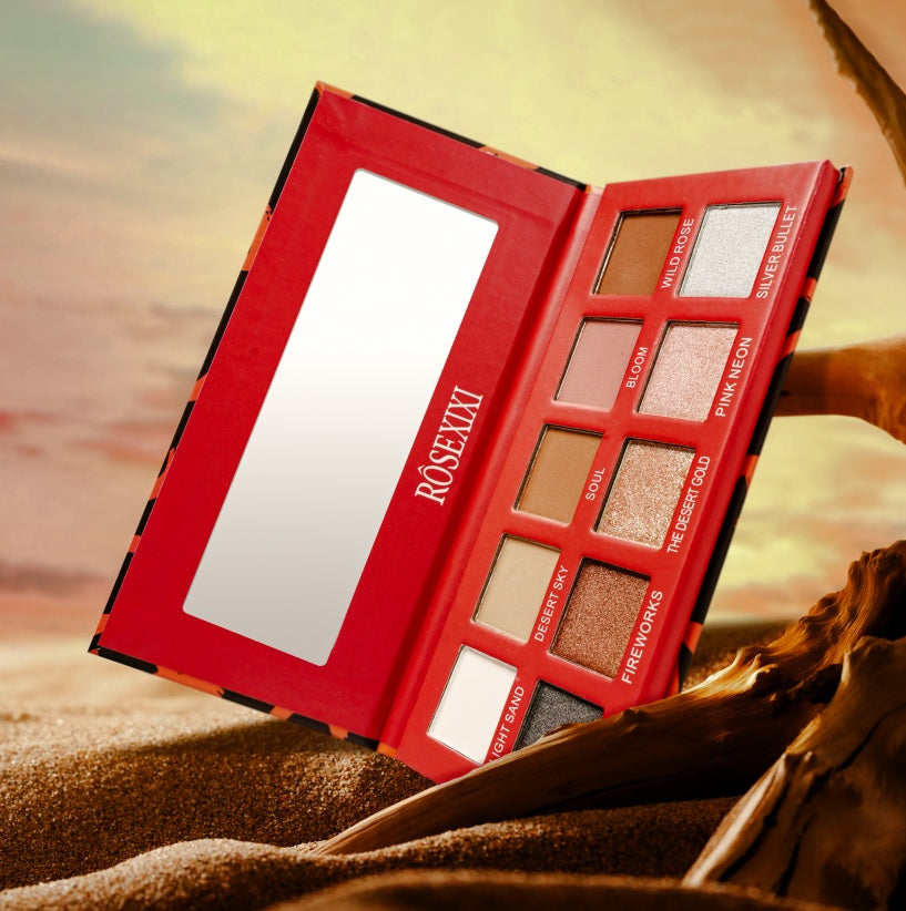 Color Eye Shadow Plate for Makeup Art and Collection - Teleplus color eye shadow plate