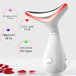 Color Light Neck Beauty Instrument Neck Massage Beauty Instrument - Brighten Your Neck Game with Light Neck Beauty