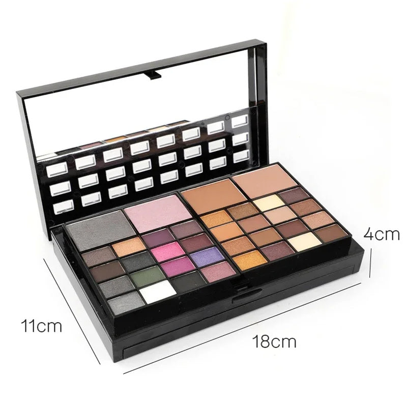 Color Makeup Set with Eyeshadow Blush Lip Gloss and Concealer for Creative Looks - Get Ready a Explosion Colors colors