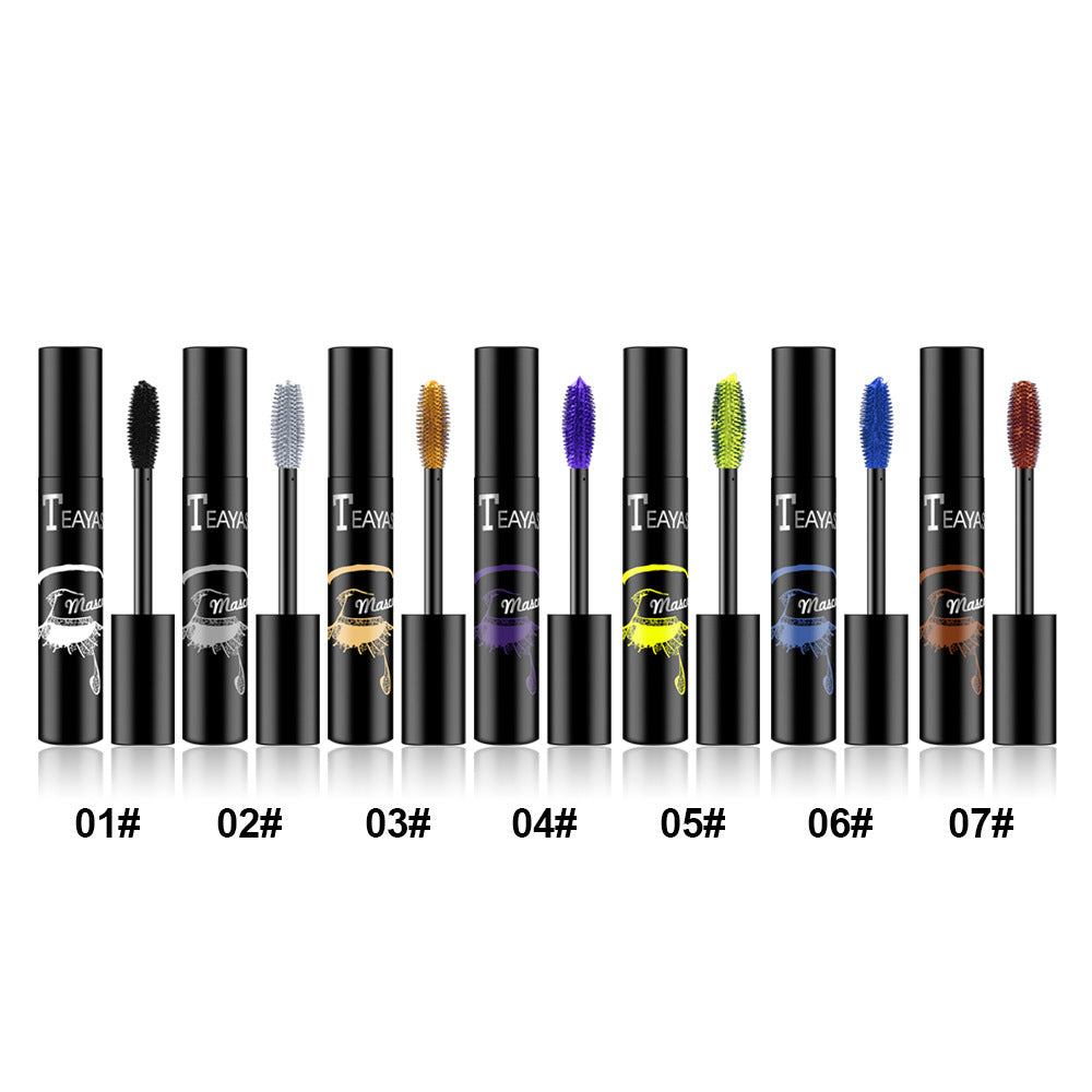 Color Mascara Elongates A Dense Sapphire Purple - Color Mascara Elongates Dense Sapphire Purple Delight