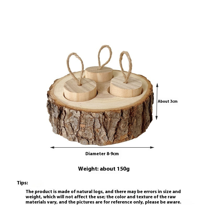 Color Wooden Lid Type Storage Bag for Pet Toys with - Teleplus color wooden lid type