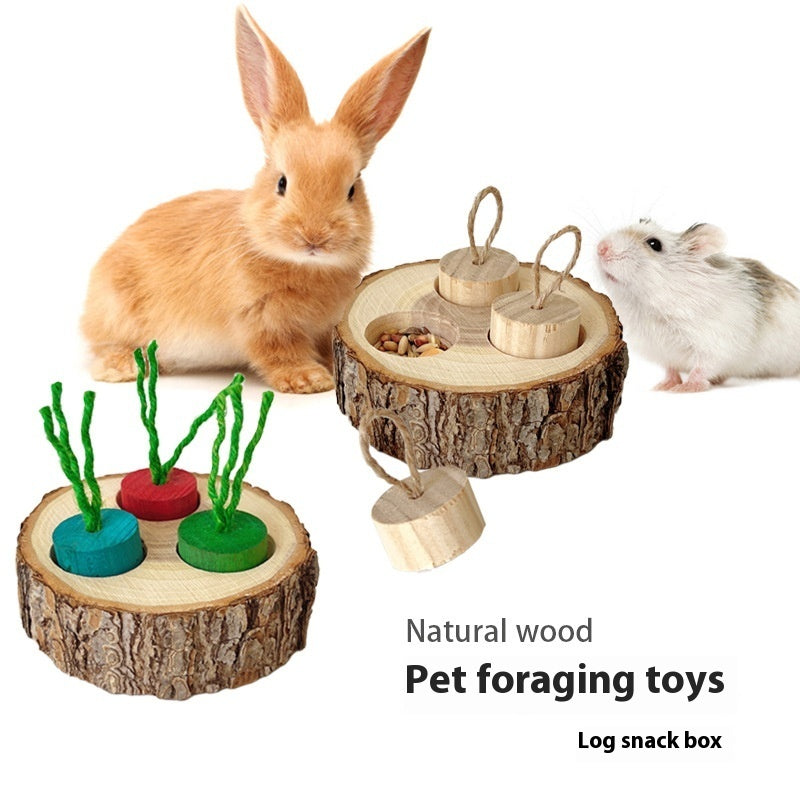 Color Wooden Lid Type Storage Bag for Pet Toys with - Teleplus color wooden lid type
